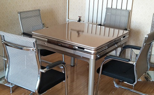 新源全自动新源新源麻将机安装现场