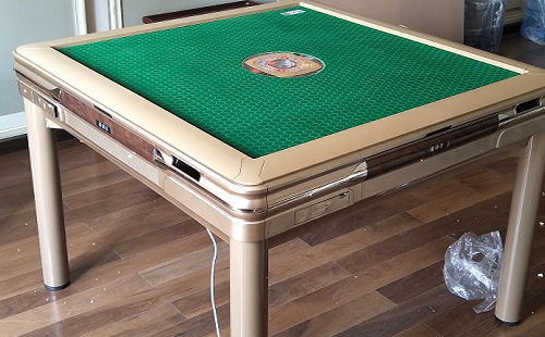 棋牌室新源新源麻将机实拍展示